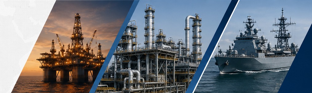 Oil & Gas, Heavy Industries and Defense Technologies